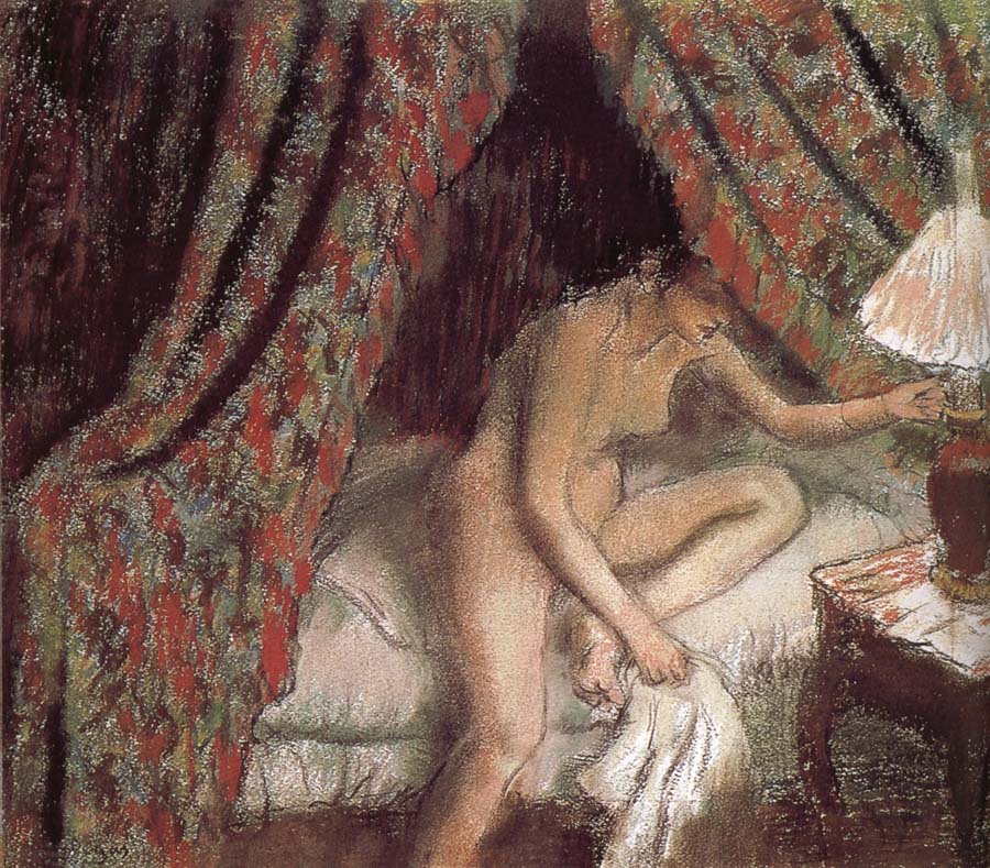 Edgar Degas Go to bed